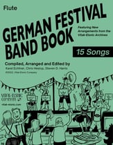 German Festival Band Book Flute band method book cover